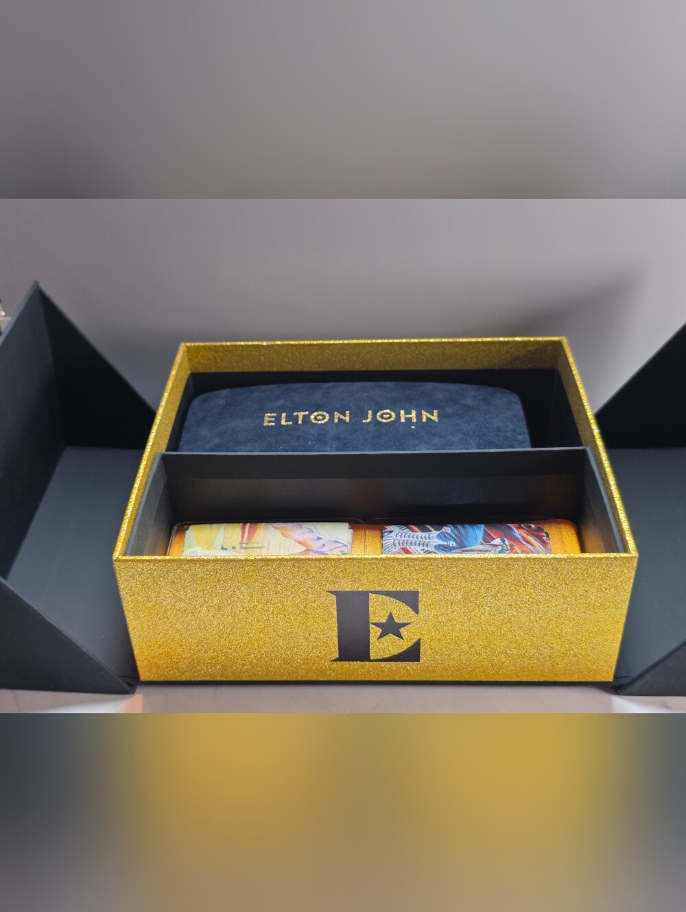 Elton John Master Collection SPEAKEASY2 Limited Edition Sunglasses NIB Complete